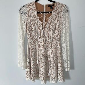Forever21 Floral Lace Dress. Size S
